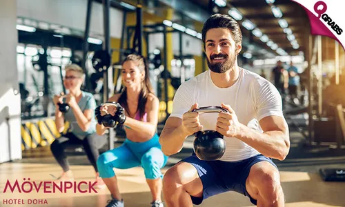 Health Club Membership Packages at Mövenpick Hotel Doha: Unlimited Access to Gym with Garden View, Pool, Jacuzzi, Sauna & More!